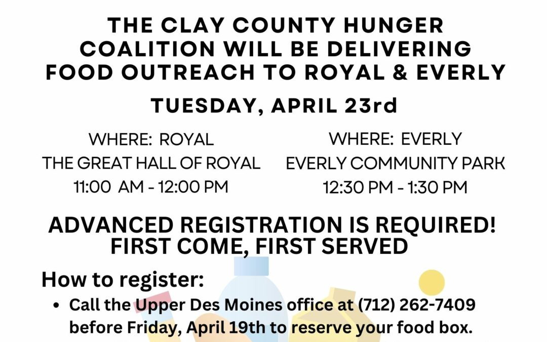 Rural Mobile Food Outreach: Royal and Everly